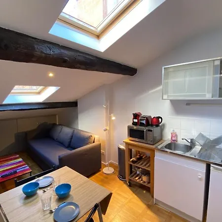 Апартаменты Le Petit Arloing-studio Quais De Saone Vaise Лион